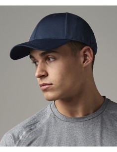 B-B196-Air Mesh 6 Panel Cap 2